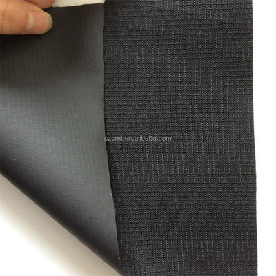 Estilo simples 58/60&quot; DTY 100% Poliéster Tecido Oxford Preto Ripstop 600D PVC revestido