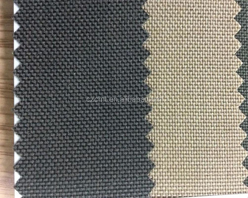 Tecido de nylon balístico de cordura 1000D de peso médio revestido em PU para eficiência impermeável