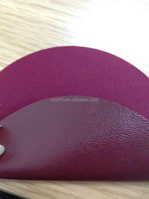 Tecido de poliéster de microfibra de estilo simples de 350-500 gm com suporte de PVC de espuma