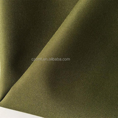 100% Nylon Poliéster impermeável 1000D Tecido PU revestido para sacos Material durável