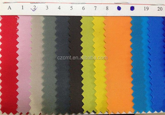 Tecido de nylon revestido em PU flexível e durável para sapatos
