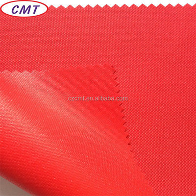 Tecido simples de poliéster impermeável 600Dx600D com revestimento PU Cimento de Changzhou