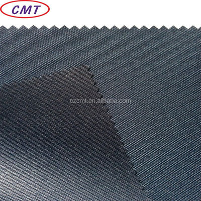 Tecido simples de poliéster impermeável 600Dx600D com revestimento PU Cimento de Changzhou