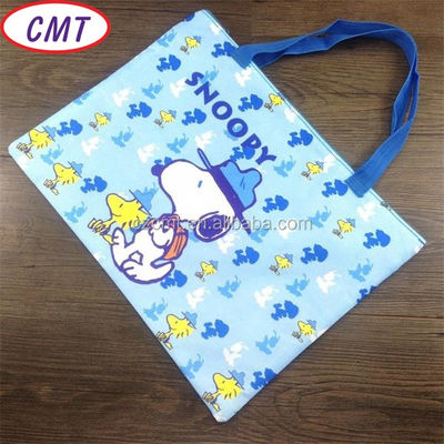 Escolha entre uma variedade de larguras 58/60 &quot;Impressão revestida com tecido de poliéster Snoopy