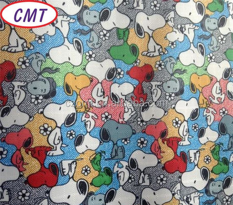 Impressão Snoopy revestido de tecido de Oxford estilo simples de peso médio revestimento resistente