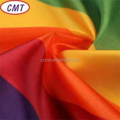 Pedido Rainbow Umbrella 210D Tecido 100% Poliéster de espessura média Pedido