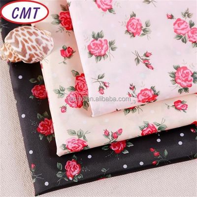 Flor Impressa 75D Tecido 100% Poliéster Taffeta com 190T Densidade