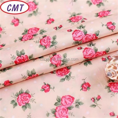 Flor Impressa 75D Tecido 100% Poliéster Taffeta com 190T Densidade