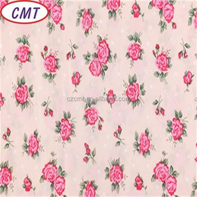 Flor Impressa 75D Tecido 100% Poliéster Taffeta com 190T Densidade