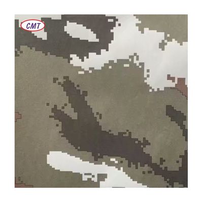 Tecido de camuflagem de nylon de peso médio 500D para vestuário e tendas Número de fios 1050D*1050D