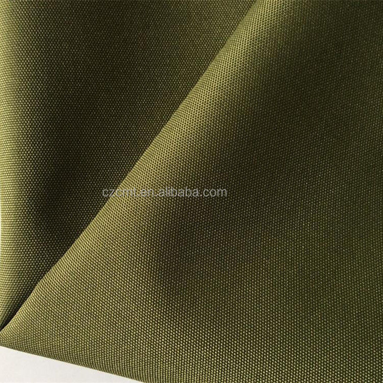 100% Nylon Poliéster impermeável 1000D Tecido PU revestido para sacos Material durável